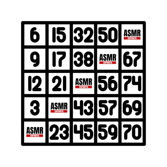 BINGO GAME SHEETS